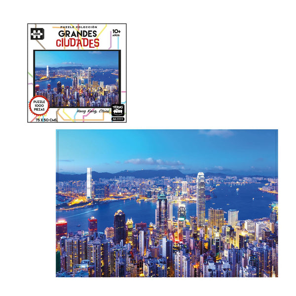 Puzzle 1000 Piezas Grandes Ciudades Atenas - Toyng