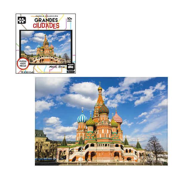 Puzzle 1000 Piezas Grandes Ciudades Atenas - Toyng
