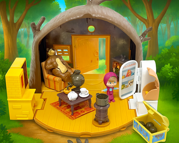 Casa del Oso Set de Juego - Masha Y El Oso