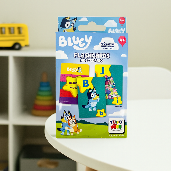 Flash Cards – Abecedario- Bluey