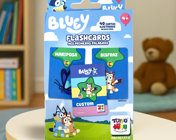 Flash Cards – Mis Primeras Palabras - Bluey