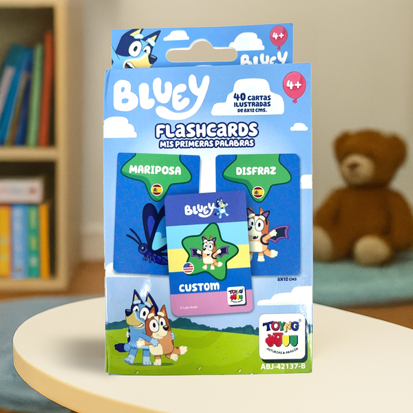 Flash Cards – Mis Primeras Palabras - Bluey