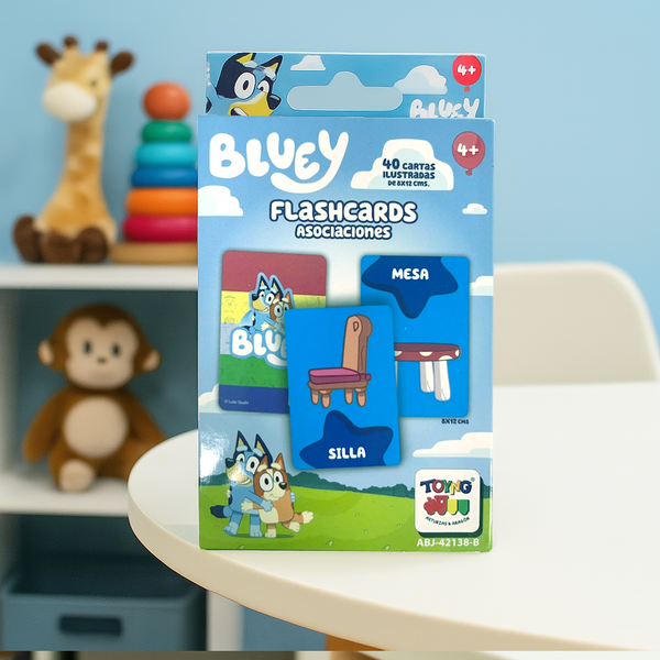 Flash Cards – Asociaciones - Bluey