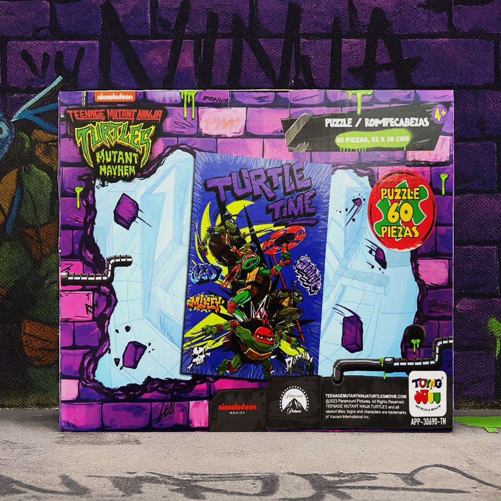 Puzzle 60 Piezas Tortugas Ninjas - Toyng