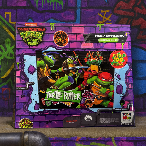Puzzle 100 Piezas Tortugas Ninjas - Las Tortugas Ninjas