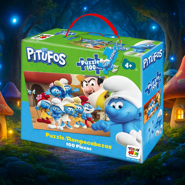 Puzzle 100 Piezas Los Pitufos - Los Pitufos