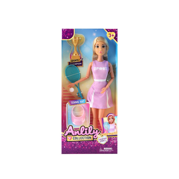 Juguete Muñeca Deporte Tenis - Toyng