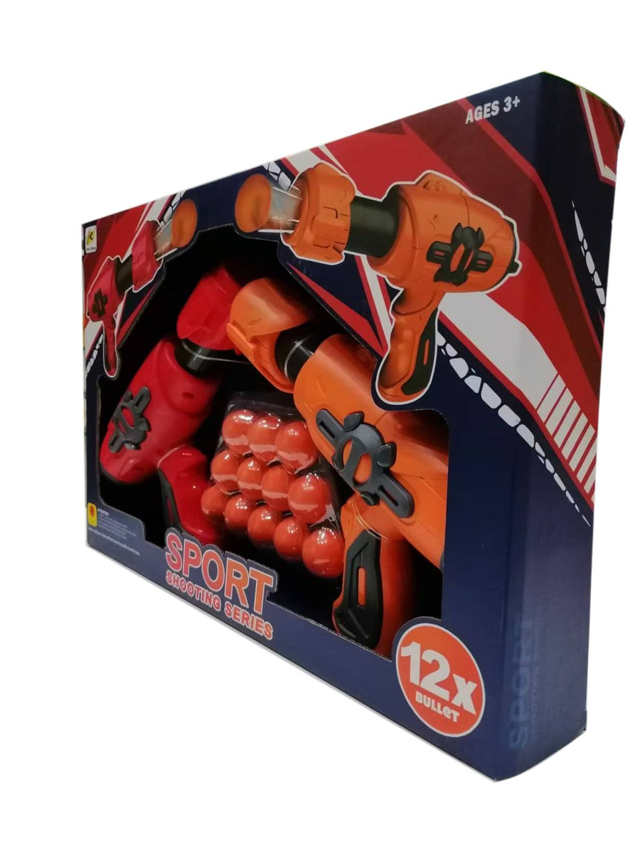 Juguete Set 2 Lanzadores Y 12 Pelotas  - Toyng