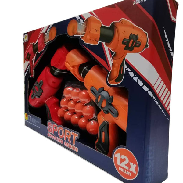 Juguete Set 2 Lanzadores Y 12 Pelotas  - Toyng