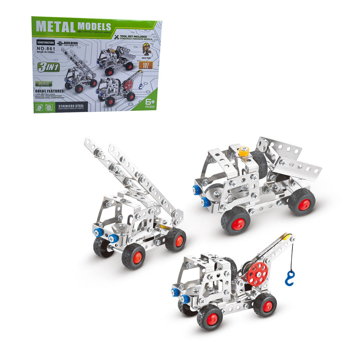 Juguete Camión 3 En 1 Mekano - Toyng