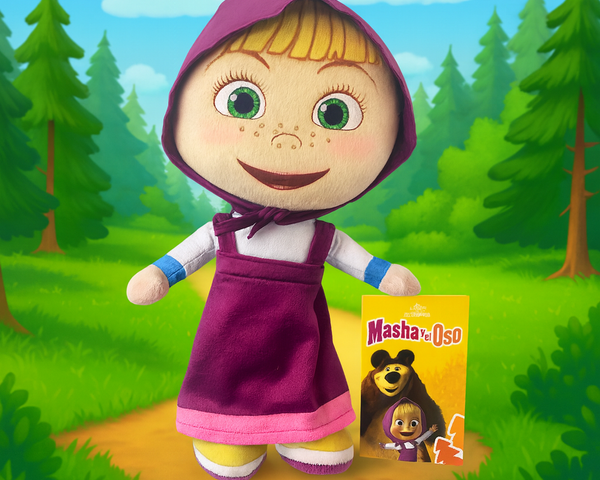 Peluche Masha - Masha Y El Oso