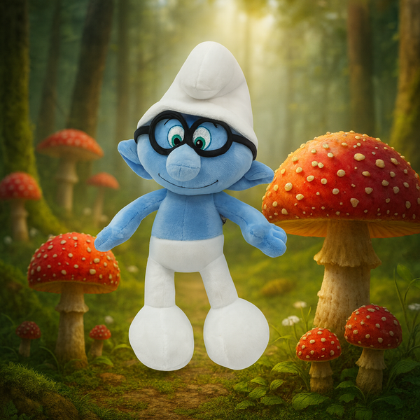 Peluche Pitufo Filósofo - Los Pitufos
