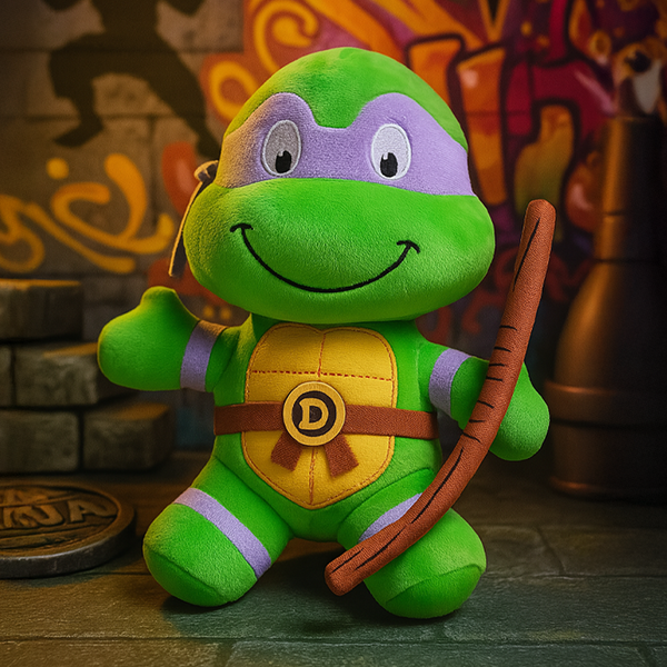 Peluche Tortugas Ninja Donatello - Las Tortugas Ninjas