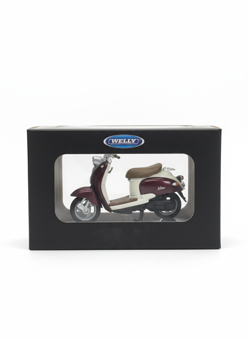 Moto 1999 Yamaha Vino Yj50R - Welly Escala 1:18