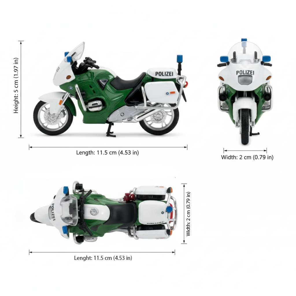 Moto R1100 Rt - Welly Escala 1:18