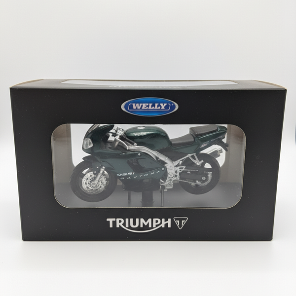 Moto Triumph 2002 Daytona 955I - Welly Escala 1:18