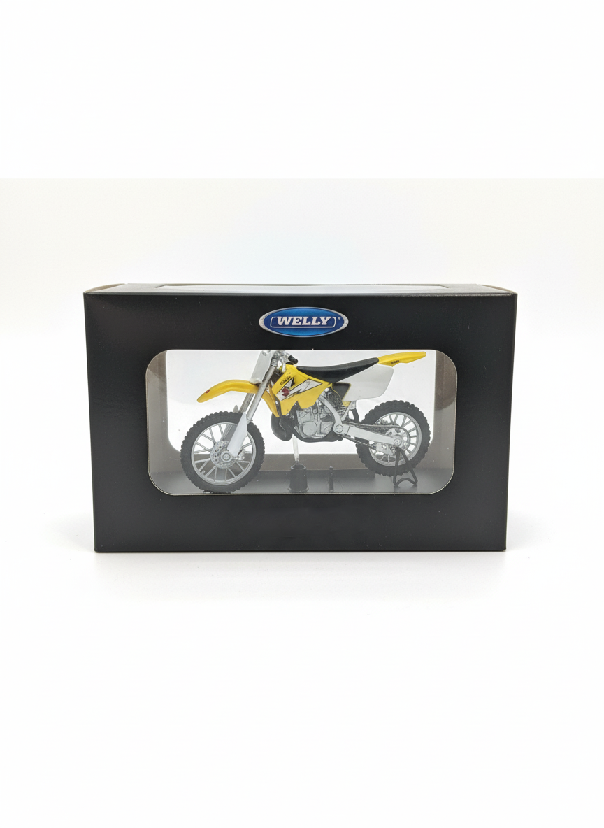 Moto Suzuki Rm250 - Welly Escala 1:18