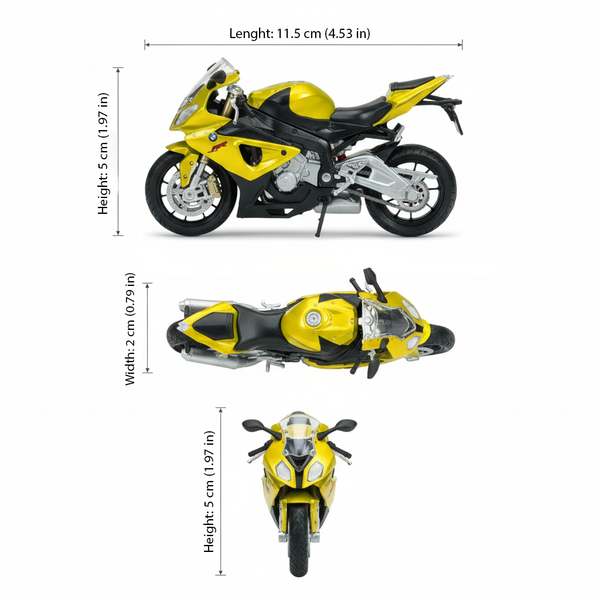 Moto S1000Rr - Welly Escala 1:18