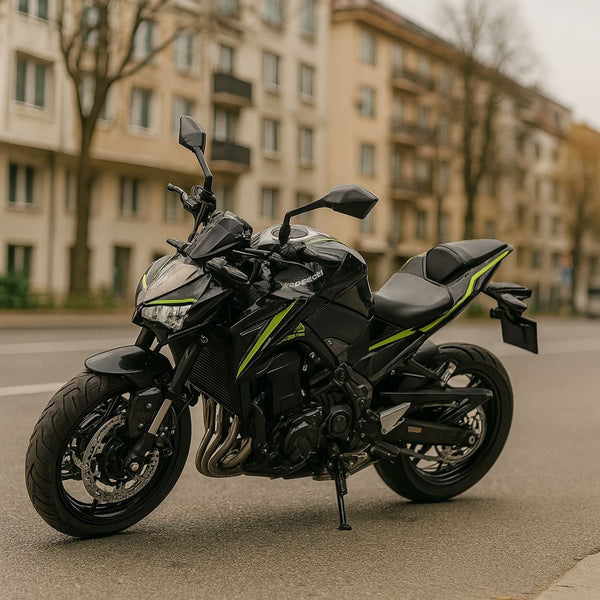 Moto Awasaki 2017 Z1000 R - Welly Escala 1:18