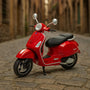 Moto Vespa Gts 125Cc - Welly Escala 1:18