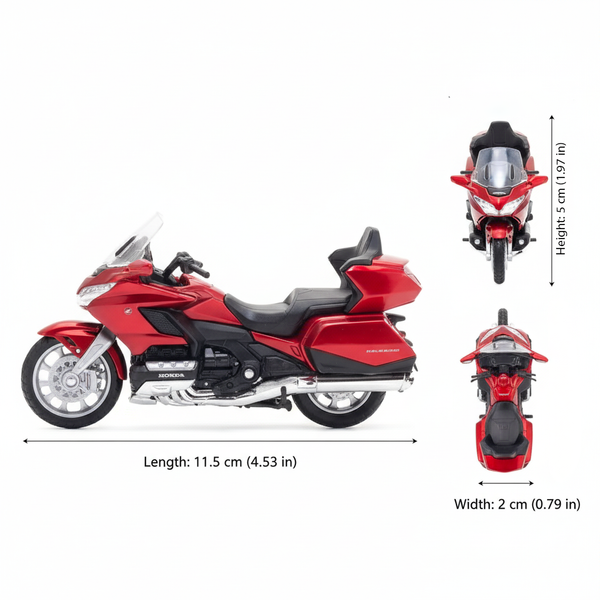 Moto Honda Gold Wing Tour - Welly Escala 1:18