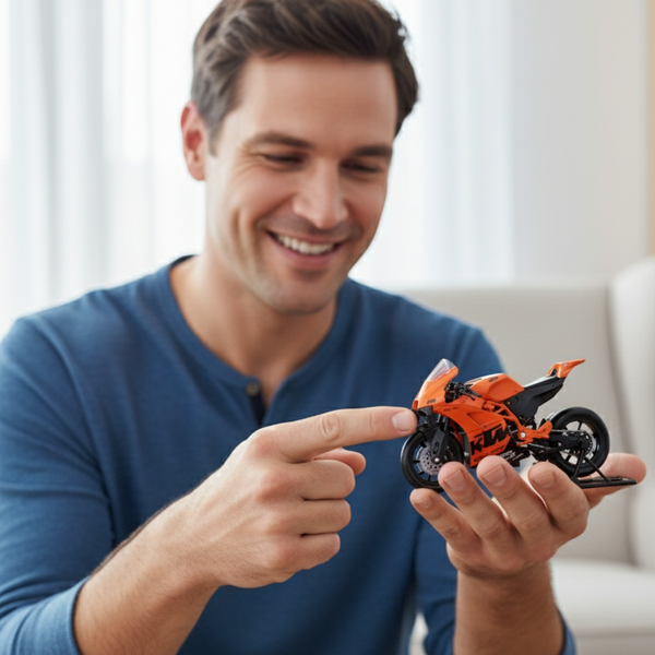 Moto Ktm Rc 8C - Welly Escala 1:18