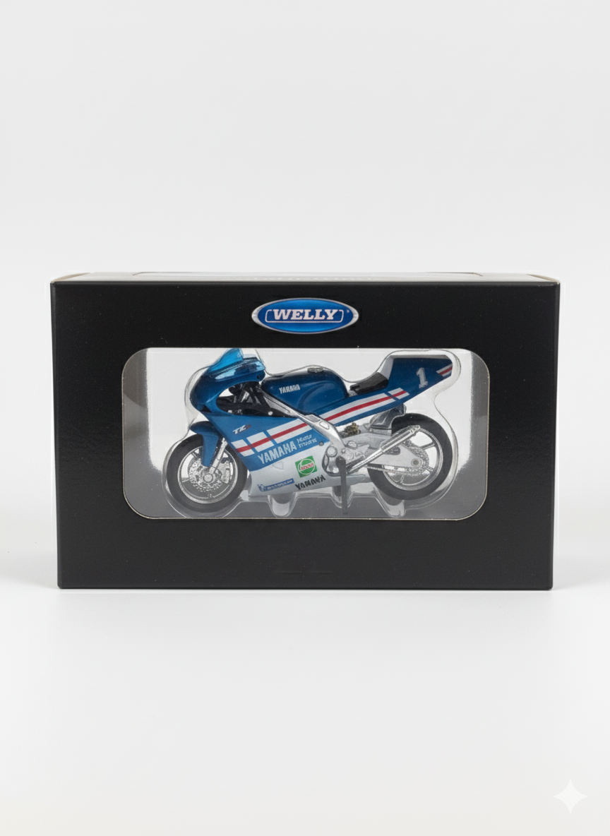 Moto Yamaha Tz250M - Welly Escala 1:18