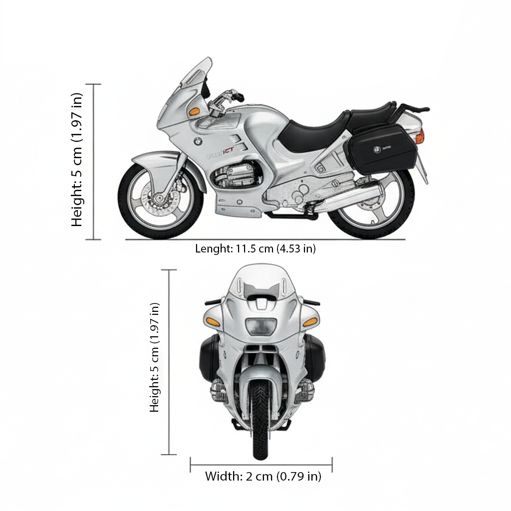 Moto Bmw R1100 Rt - Welly Escala 1:18
