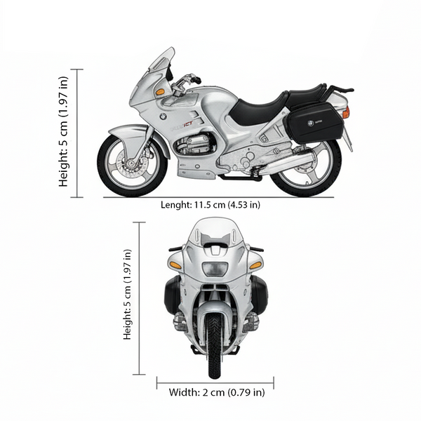 Moto Bmw R1100 Rt - Welly Escala 1:18