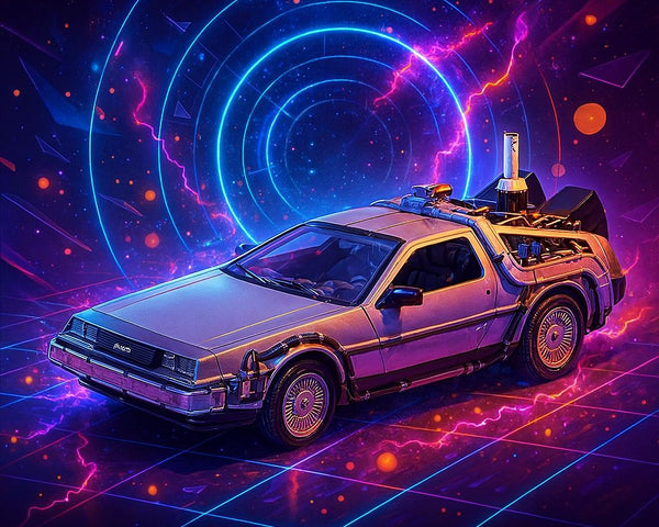 Back To The Future II Delorean - Welly Escala 1:24
