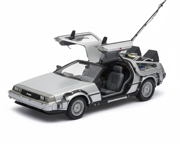 Back To The Future I Delorean Escala 1:24 - Welly