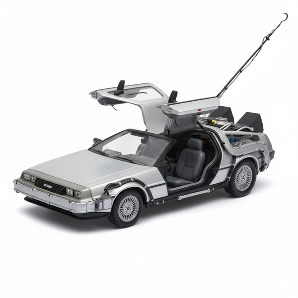 Back To The Future I Delorean - Welly Escala 1:24