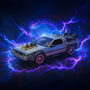 Back To The Future III Delorean - Welly Escala 1:24