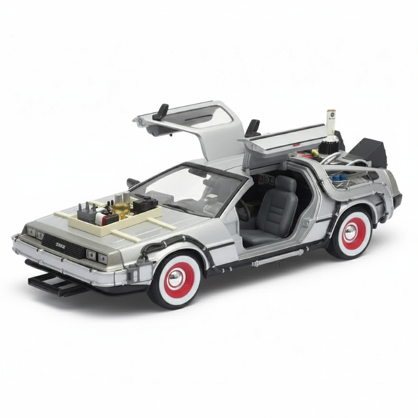 Back To The Future III Delorean - Welly Escala 1:24