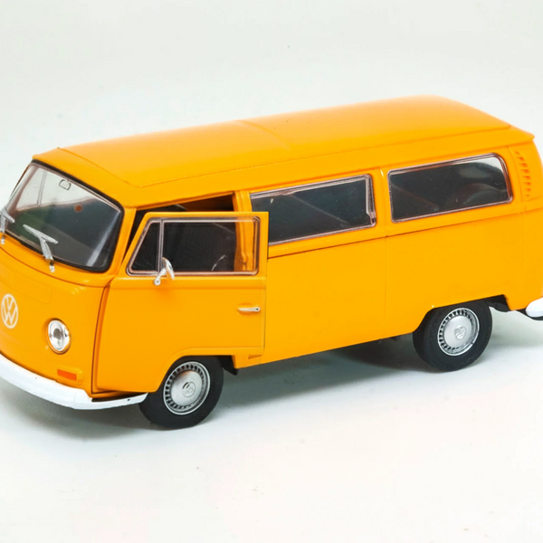 Auto 1972 Volkswagen Bus T2 - Welly Escala 1:34:39