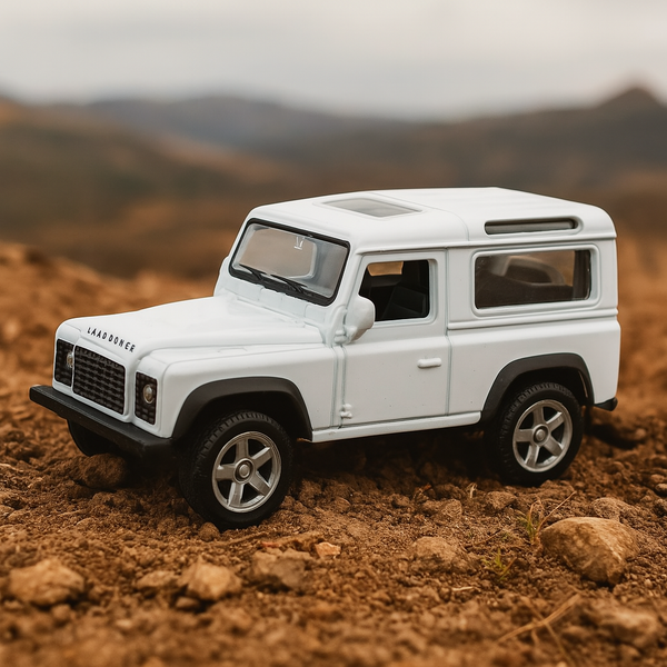 Suv Land Rover Defender - Welly Escala 1:34:39