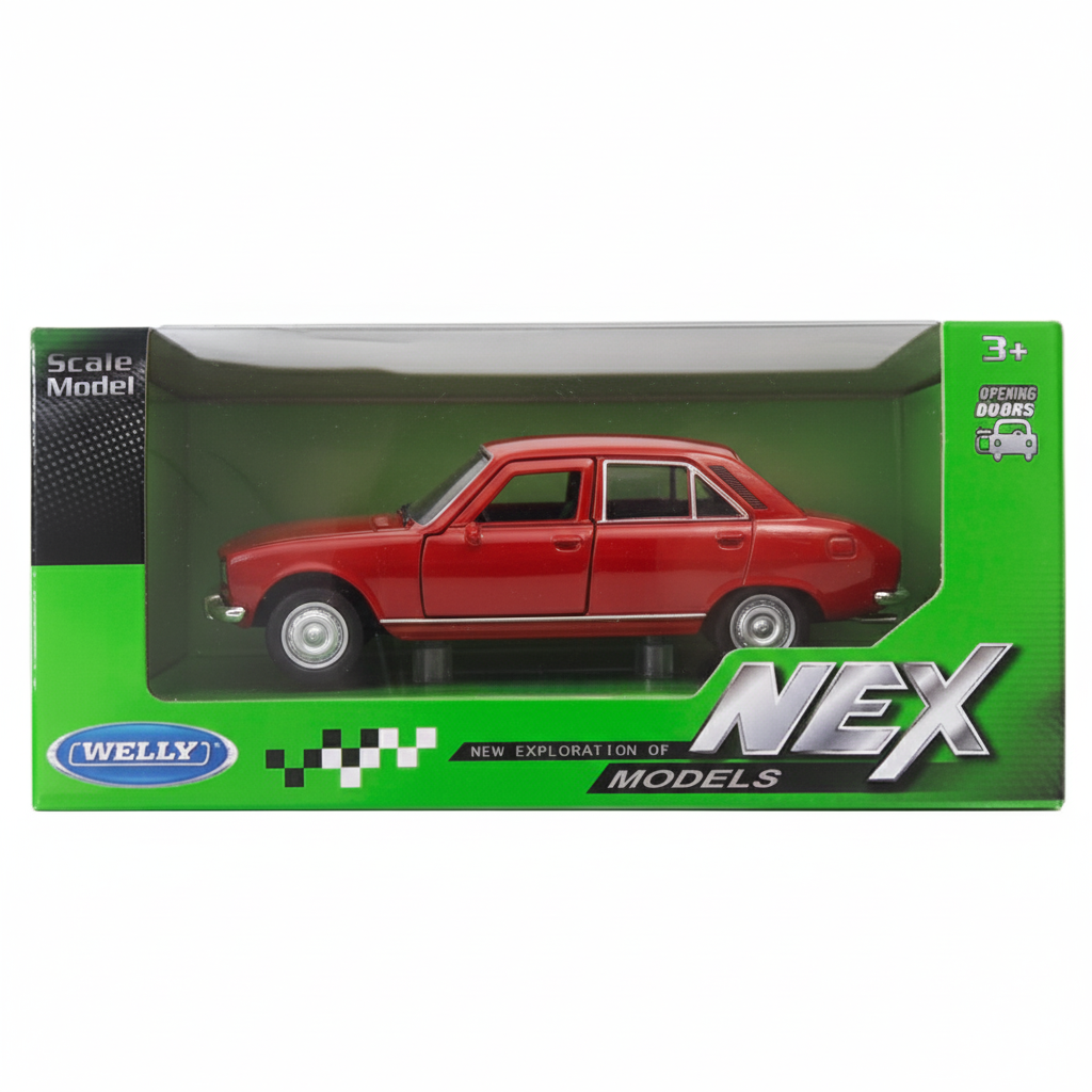 Auto Peugeot 504 1975 - Welly Escala 1:34:39