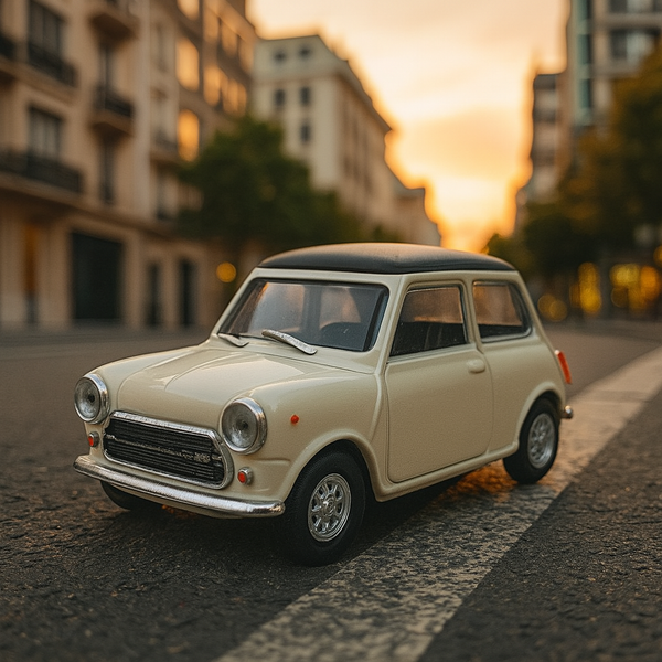 Auto Mini Cooper 1300 - Welly Escala 1:34:39