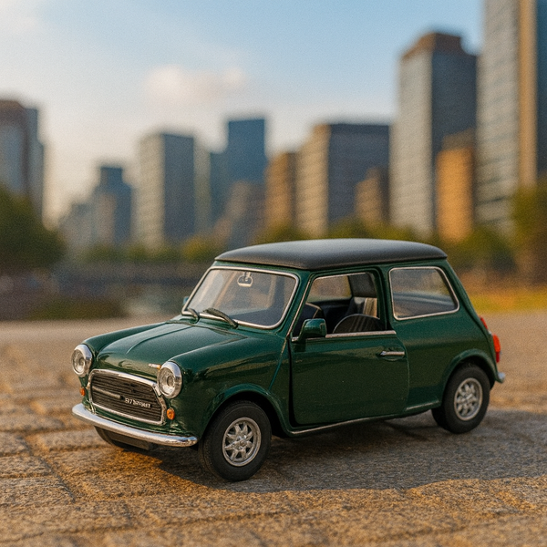 Auto Mini Cooper 1300 - Welly Escala 1:34:39