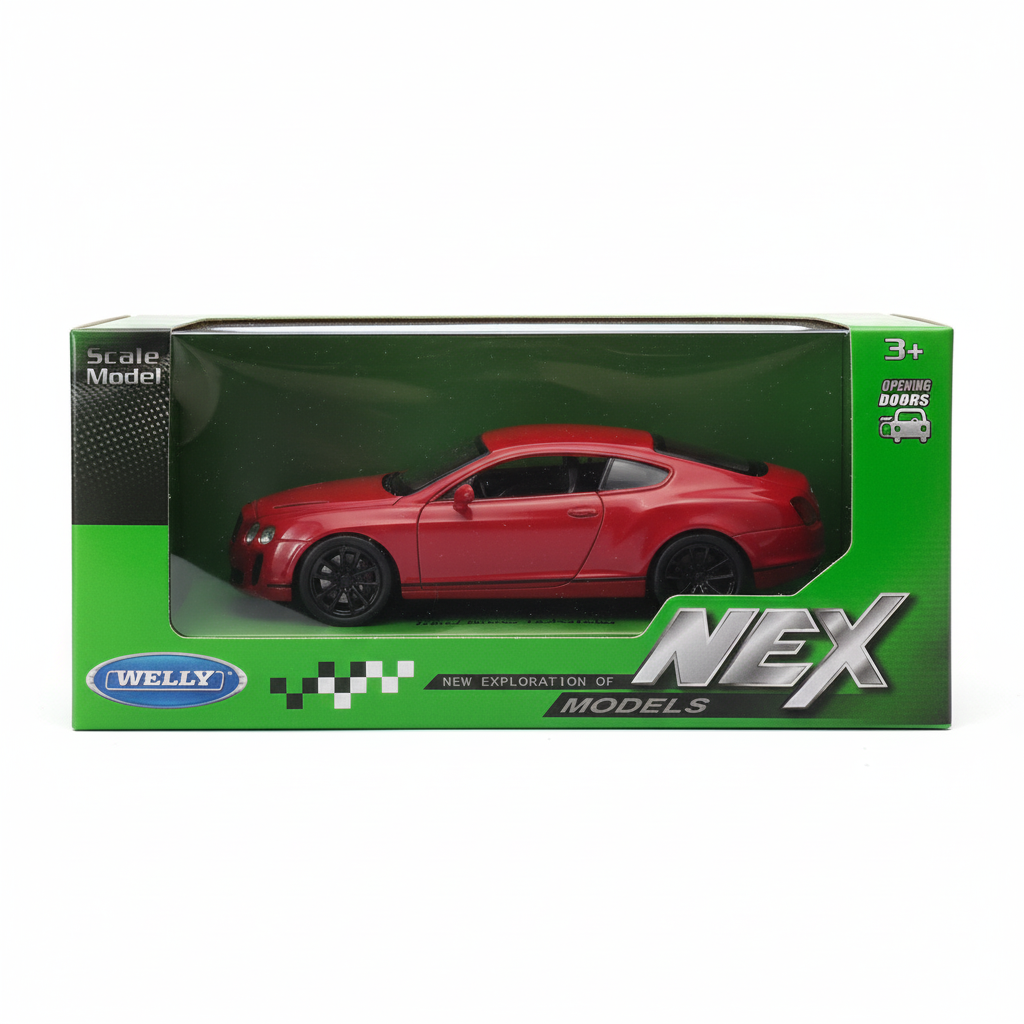 Auto Bentley Continental Supersports - Welly Escala 1:34:39