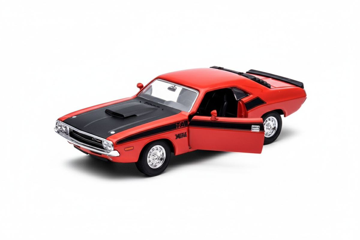 Auto Wheeling 1970 Dodge Challenger - Welly Escala 1:34:39