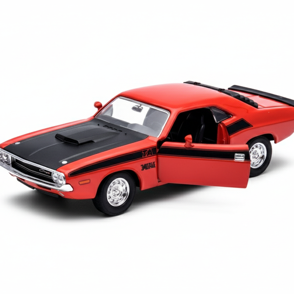 Auto Wheeling 1970 Dodge Challenger - Welly Escala 1:34:39