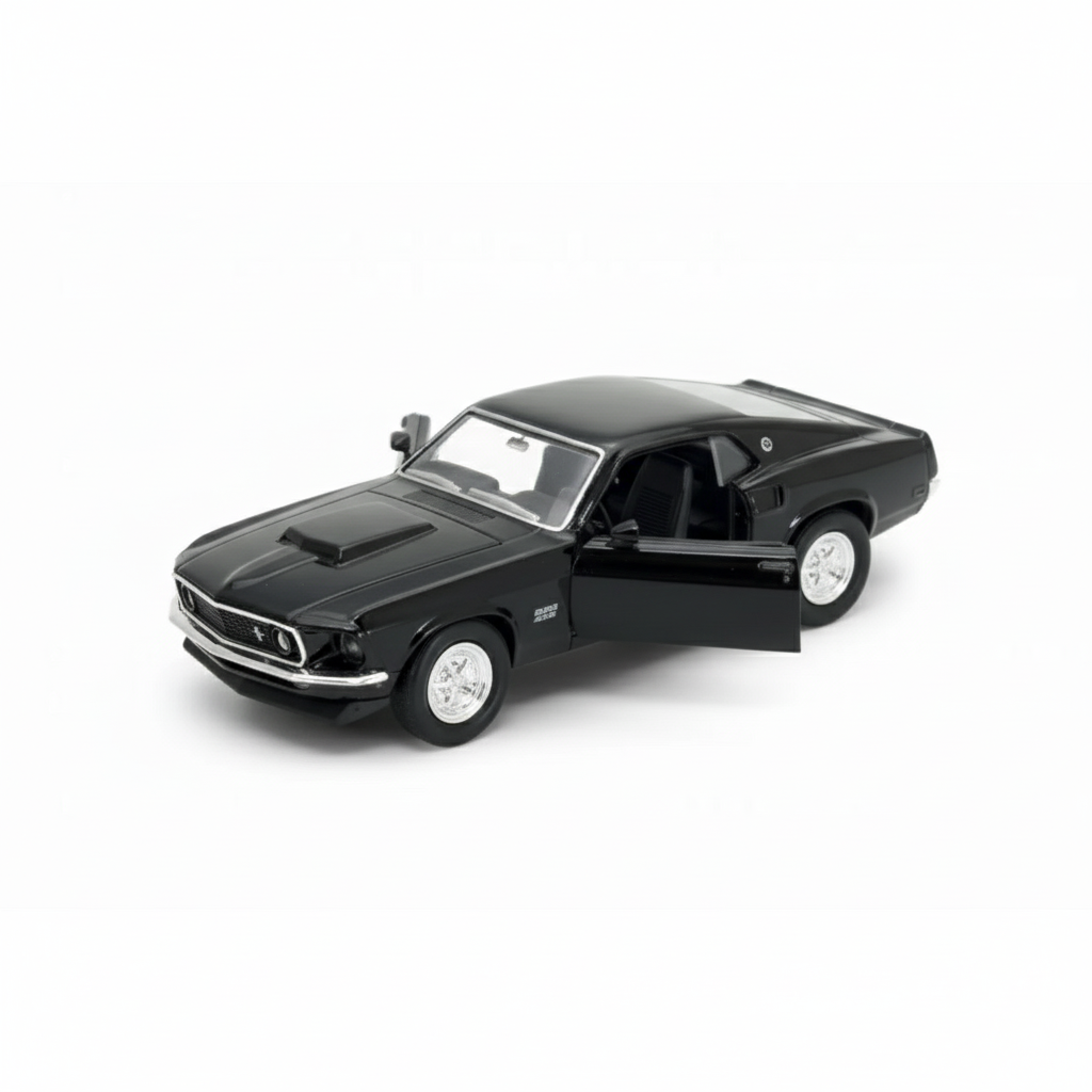 Auto 1969 Ford Mustang Boss 429 - Welly Escala 1:34:39