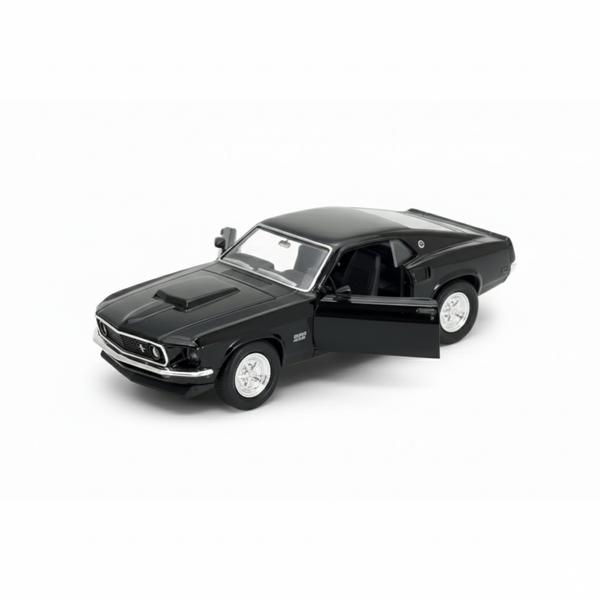 Auto 1969 Ford Mustang Boss 429 - Welly Escala 1:34:39