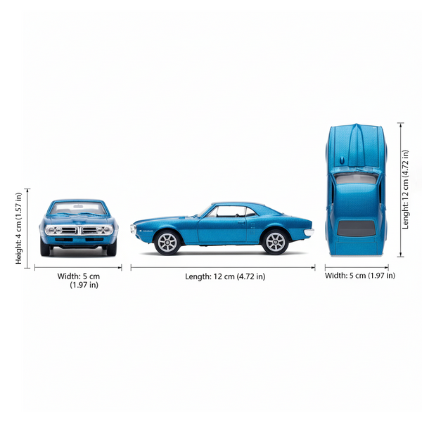Auto Pontiac Firebird 1967 - Welly Escala 1:34:39
