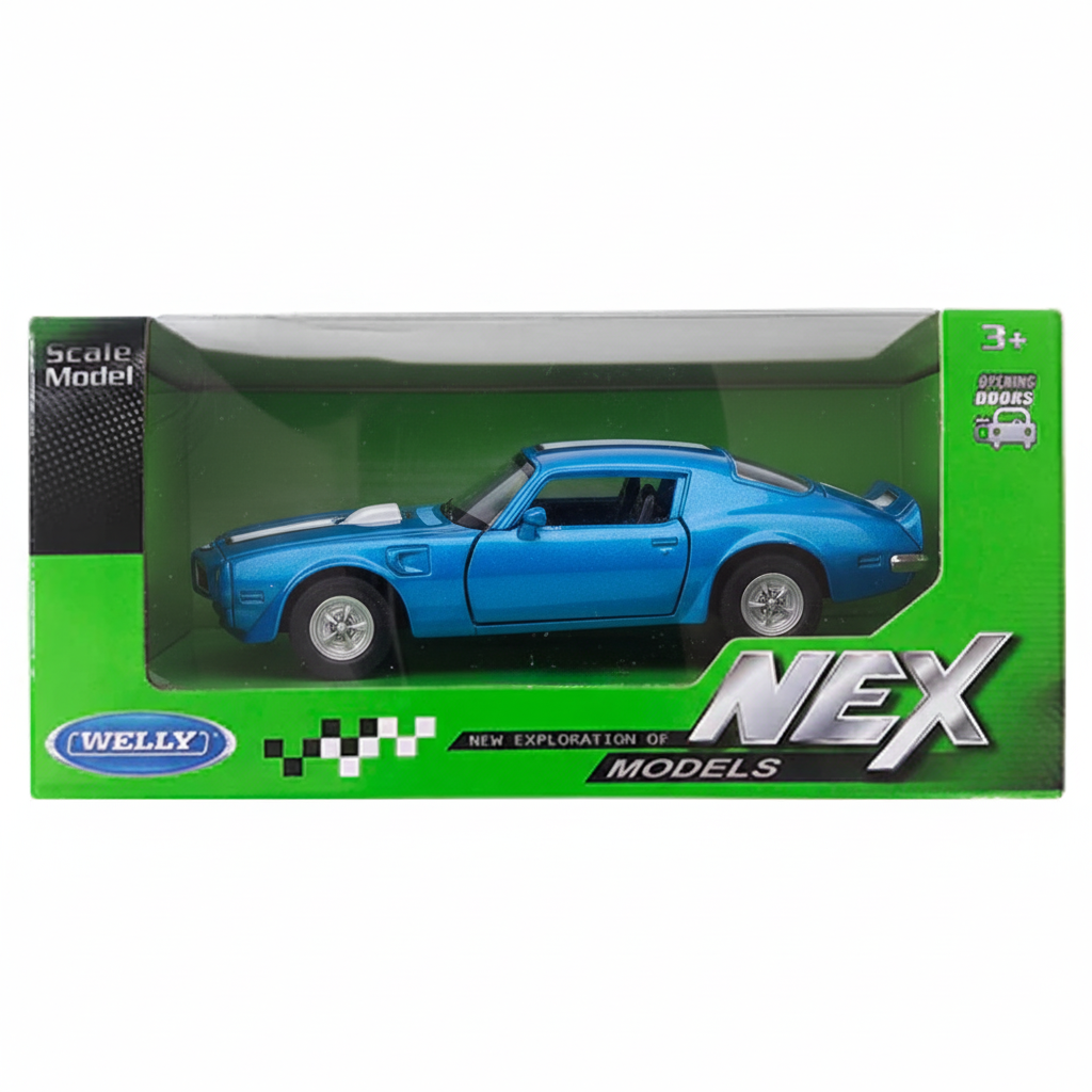 Auto Pontiac Firebird Trans Am 1972 - Welly Escala 1:34:39
