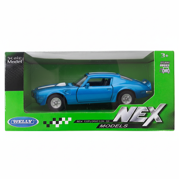 Auto Pontiac Firebird Trans Am 1972 - Welly Escala 1:34:39