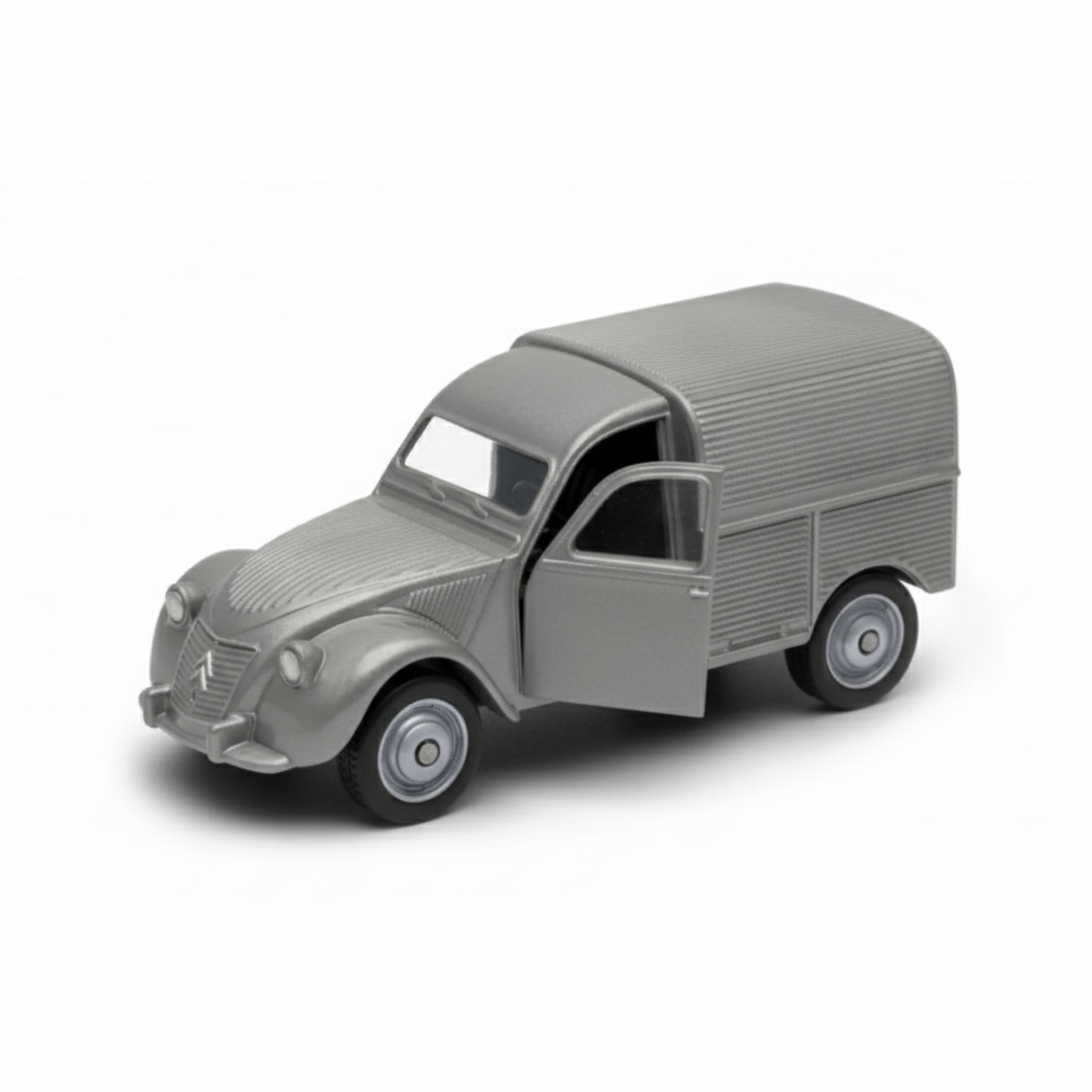 Auto Citroen 2Cv Fourgonnette - Welly Escala 1:34:39