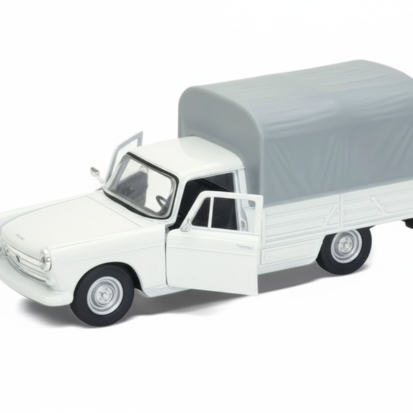 Camioneta 1968 Peugeot 404 Recoger - Welly Escala 1:34:39