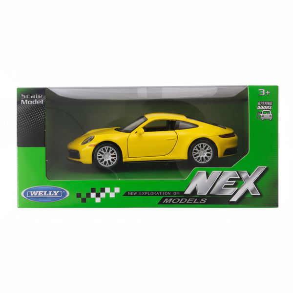 Auto Porsche 911 Carrera 4S - Welly Escala 1:34:39